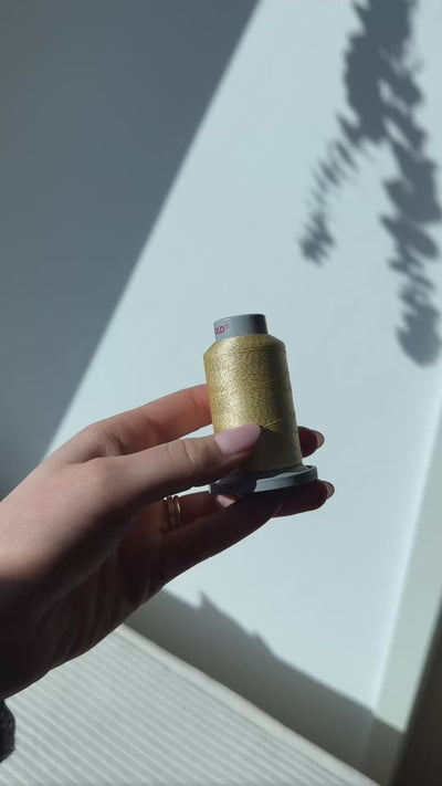 Ensemble de fils à broder Gunold NOËL – 6x Poly Sparkle