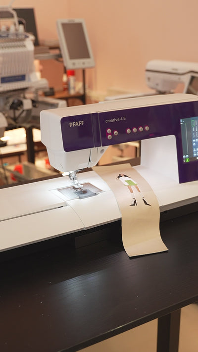 Pièce d'exposition créative PFAFF 4.5