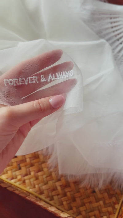 Tipps zum Schleier besticken mit der Stickmaschine