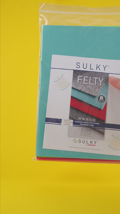 FELTY Stickfilz 12 Bögen
