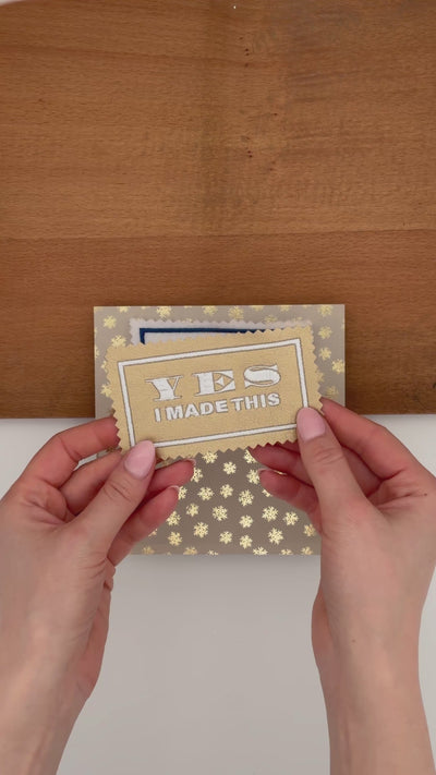 Stickdatei Yes I Made this