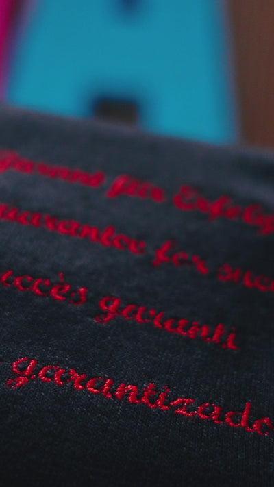 Sulky Polylite 60 (thin embroidery thread for fine lettering)