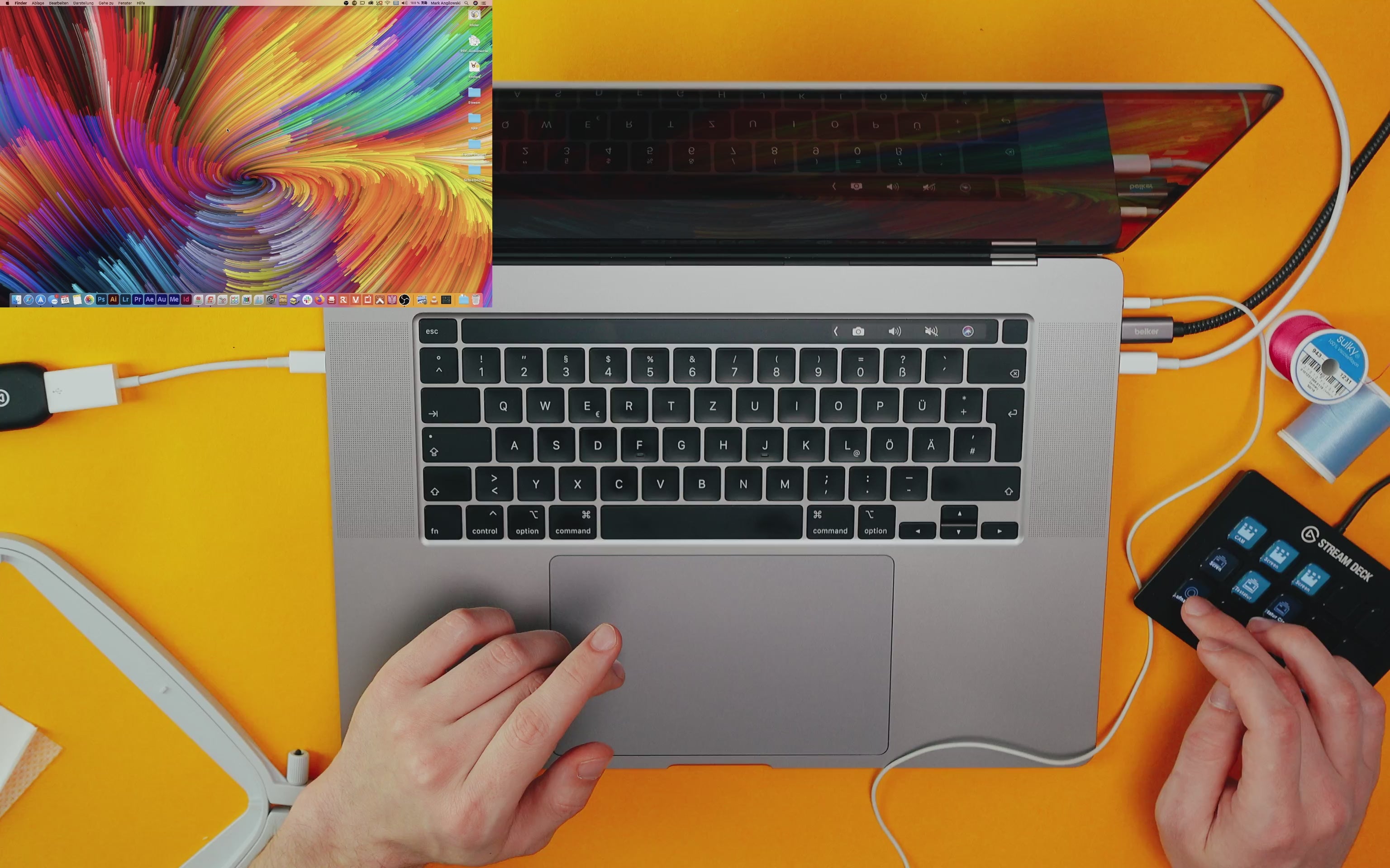 Load video: Online course: Create embroidery file appliqué (MAC)