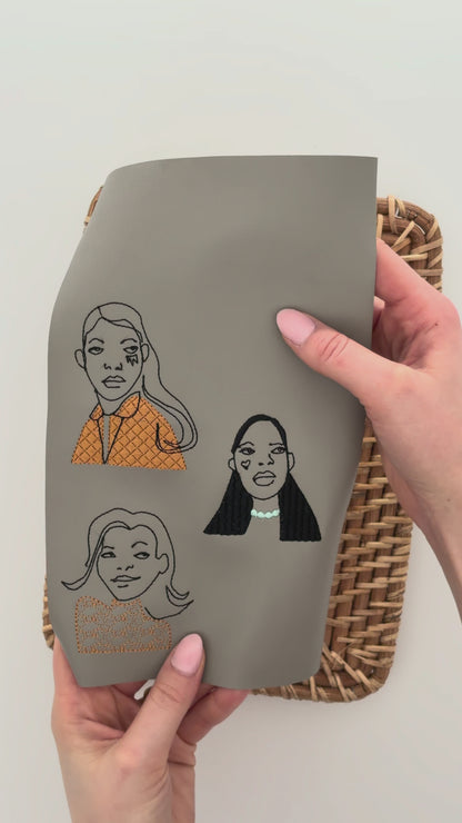 Stickdateien Scribble Mode Illustrationen