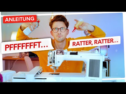 Reinigungsset für Näh- und Stickmaschinen