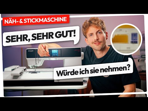 Video laden: PFAFF creative 3.0 Näh- &amp; Stickmaschine mit Videokurs