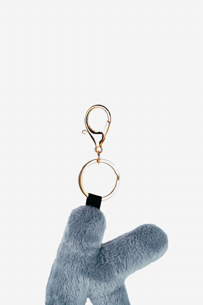 Schlüsselring mit Schnappverschluss in Gold