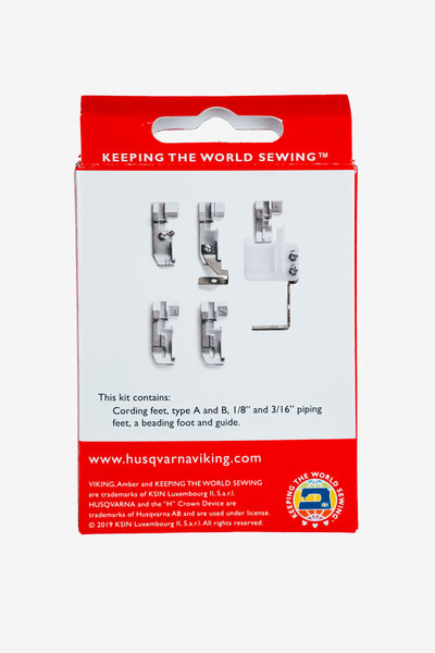 HUSQVARNA VIKING - Embellishment Feet Kit für Amber Air S400