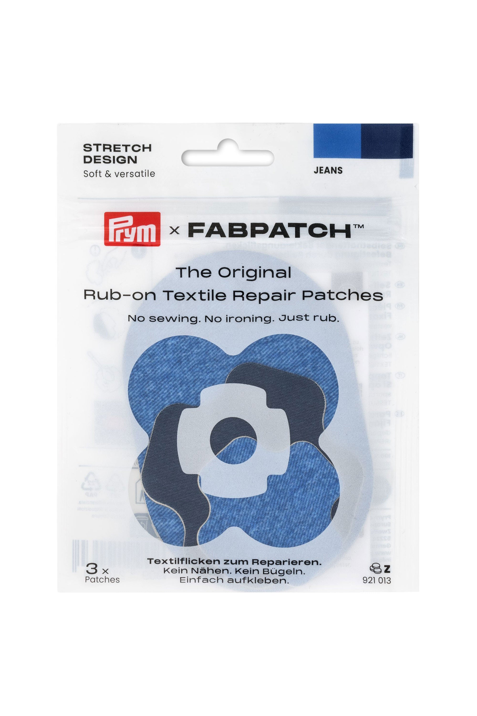 PRYM Rub-on Patch STRETCH Design