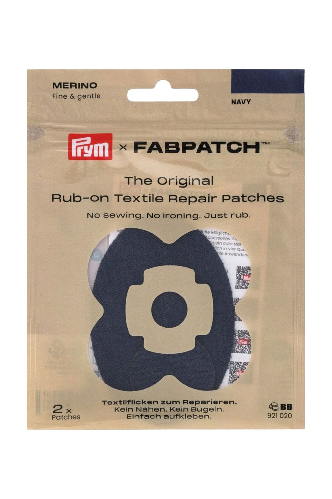 PRYM Rub-on Patch MERINO - Make ma!