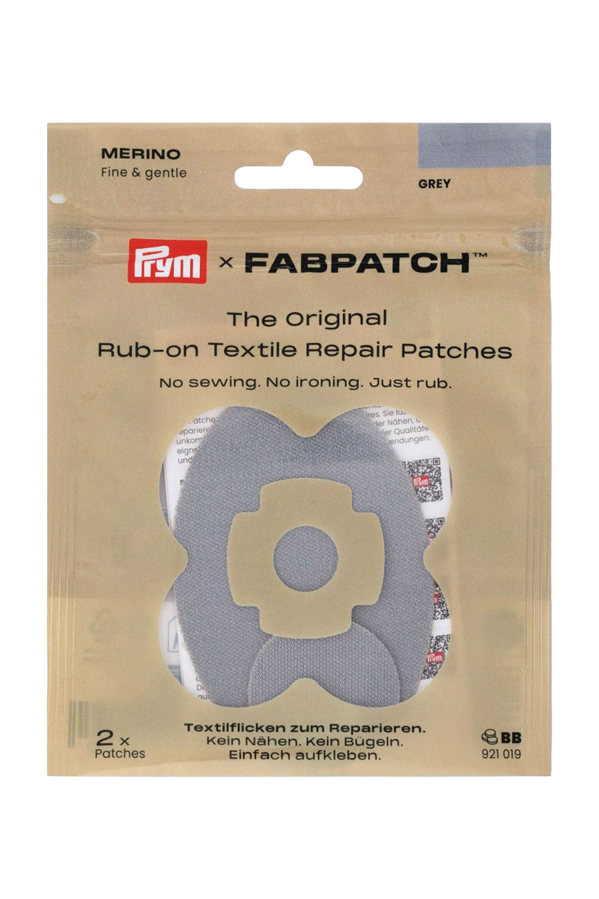 PRYM Rub-on Patch MERINO