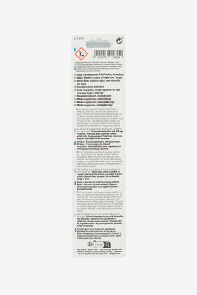 610855 prym Aqua Trickmarker 2 Stifte weiss türkis