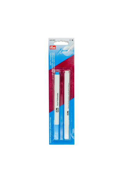 PRYM AQUA Trickmarker in Weiß und Türkis als 2er-Set in Originalverpackung