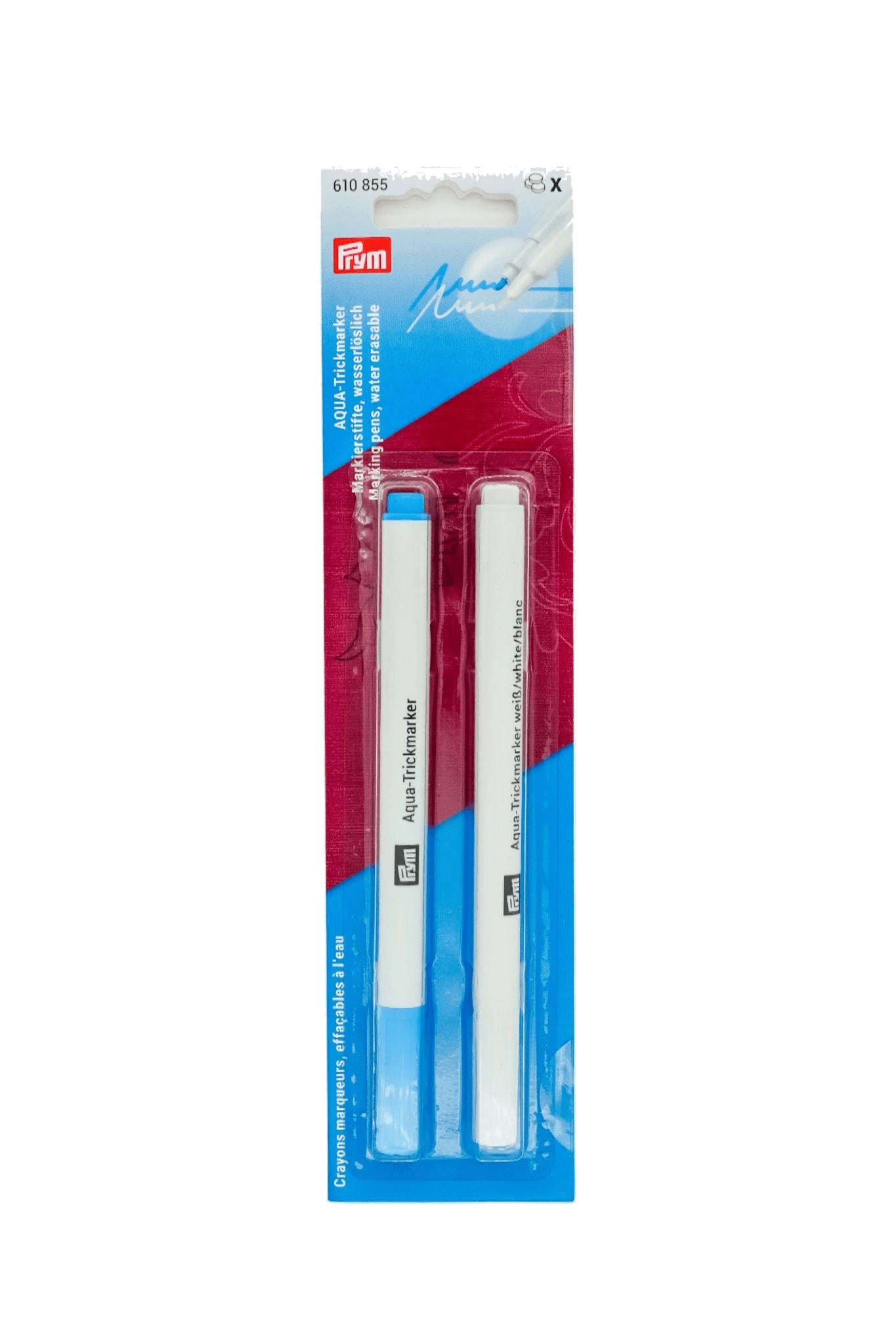 PRYM - AQUA Trickmarker weiß und türkis (2er-Set) in product view