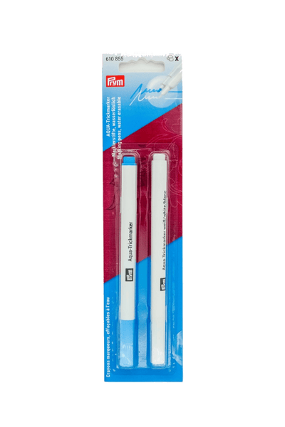PRYM - AQUA Trickmarker weiß und türkis (2er-Set), vue du produit
