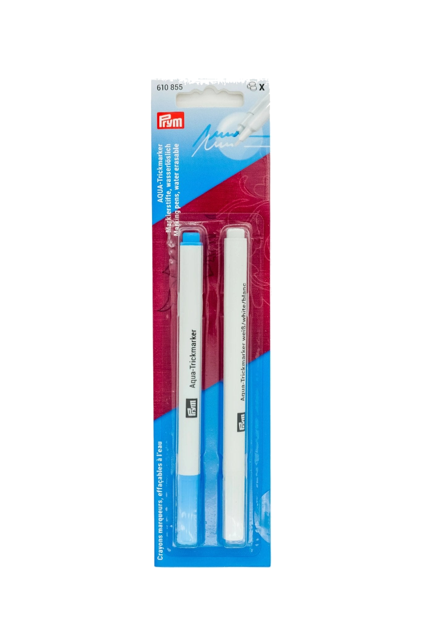 PRYM - AQUA Trickmarker weiß und türkis (2er-Set) in product view