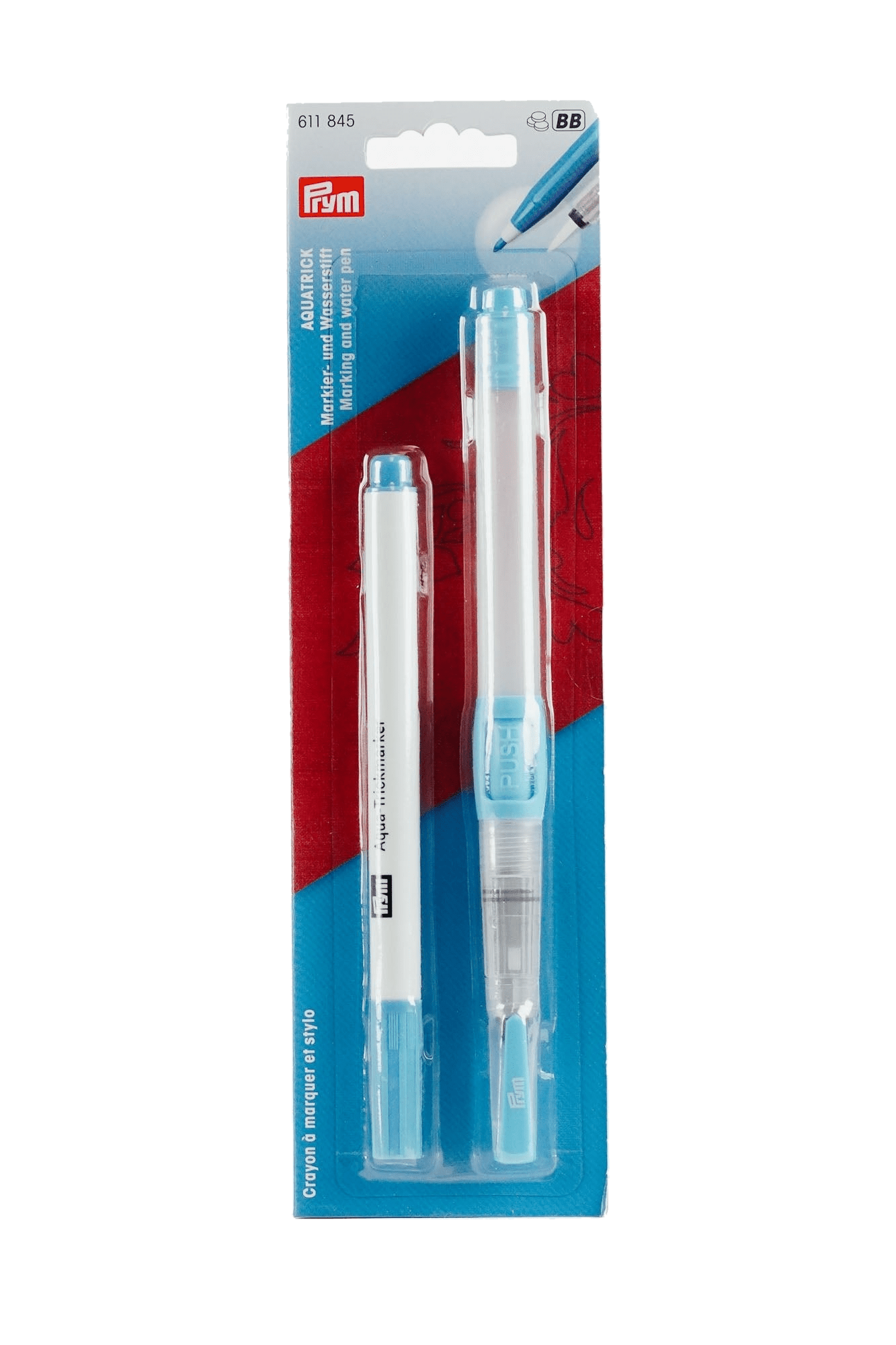 PRYM AQUATRICK Markier- und Wasserstift, vue du produit