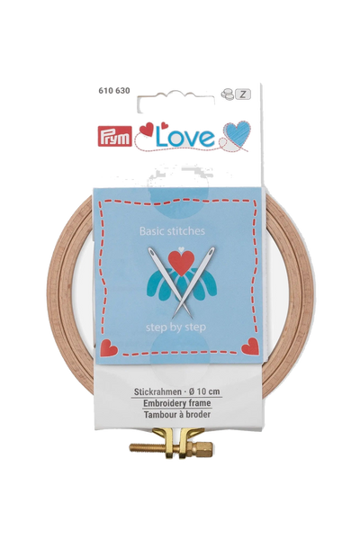 PRYM Love - Stickrahmen Buche (10cm) in product view
