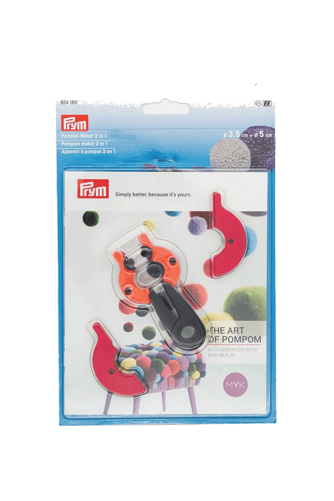 PRYM Pompon-Maker 2 in 1, vue du produit