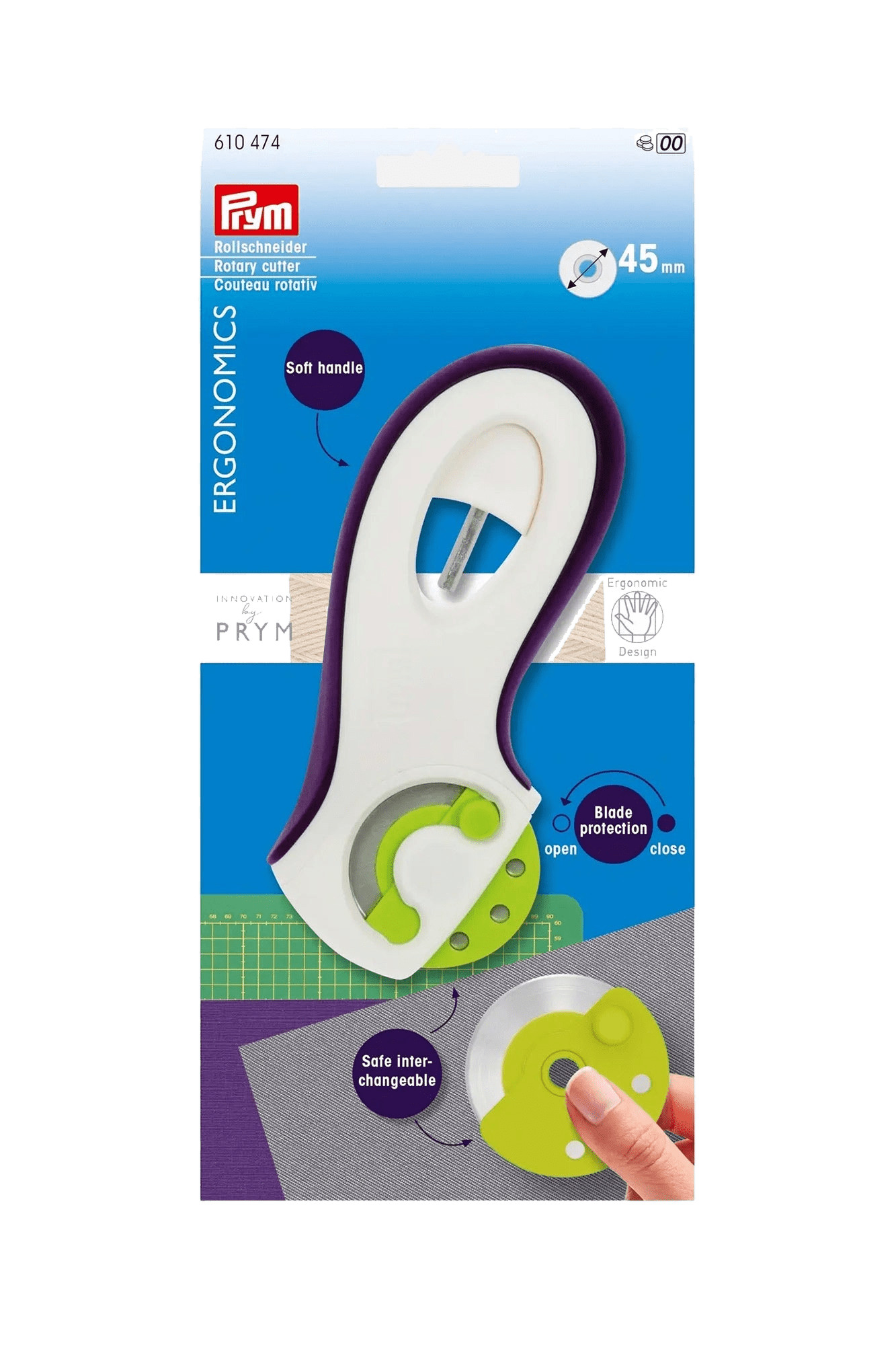PRYM Rollschneider Ergonomics (45mm) in product view
