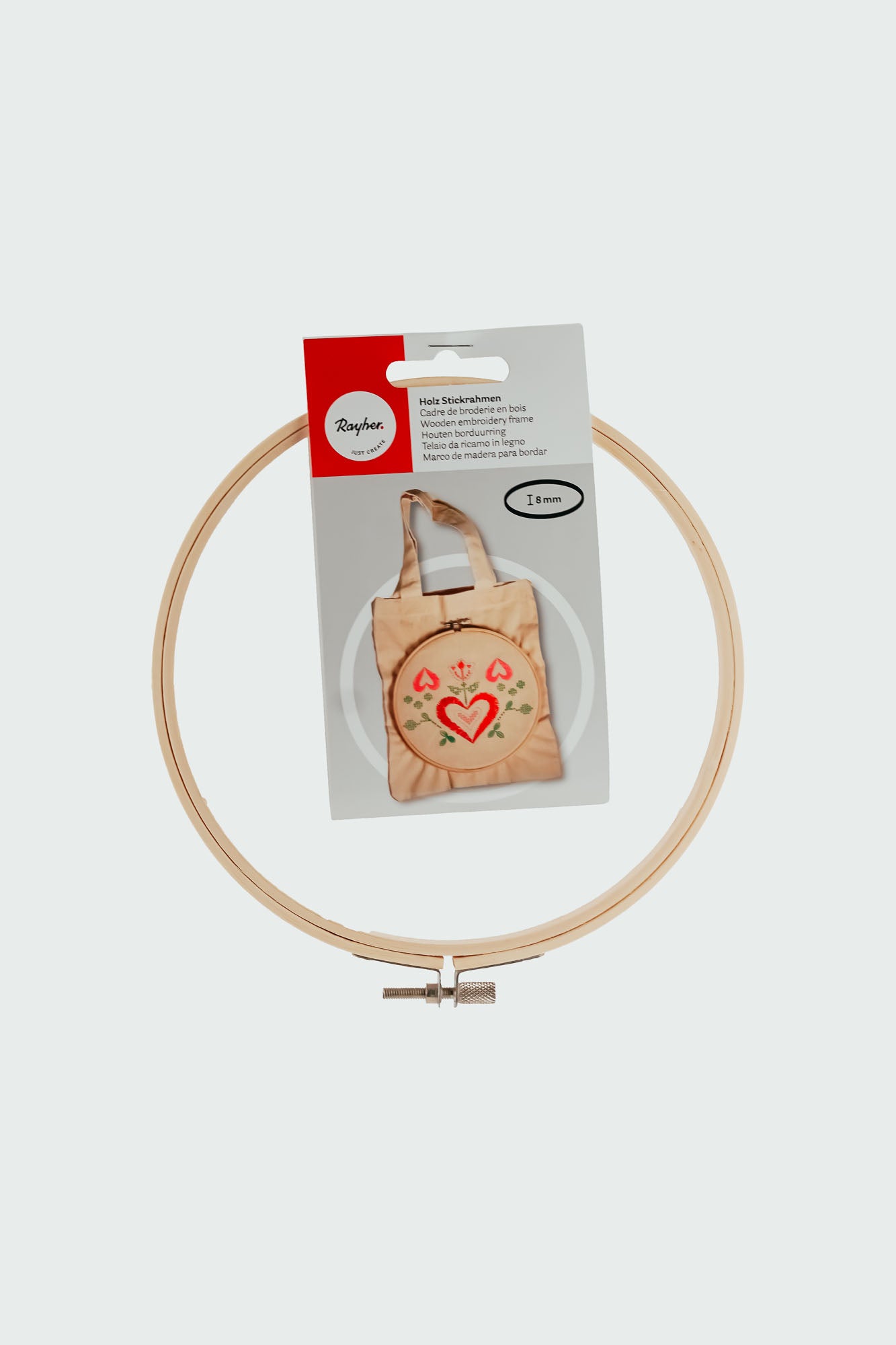Rayher Bambus Stickrahmen 17cm