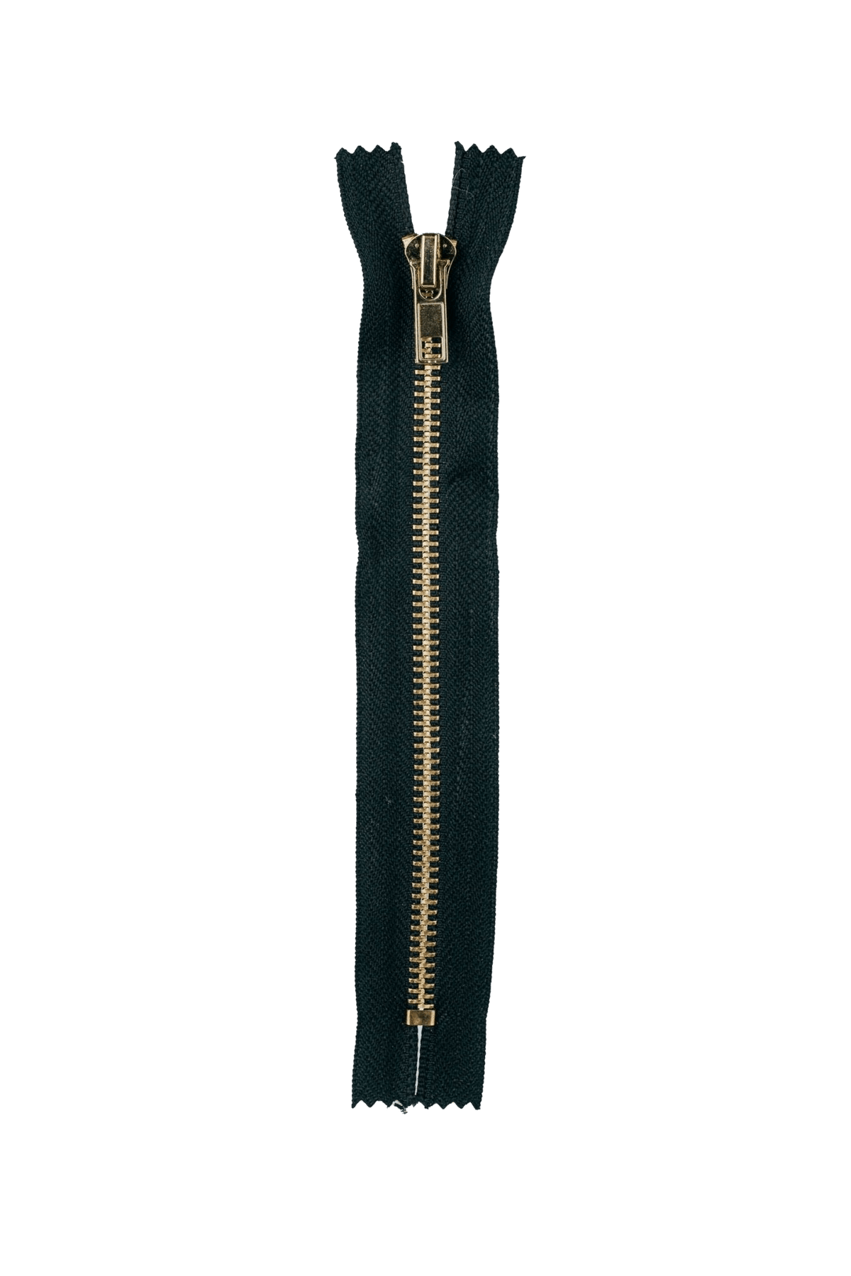 Reißverschluss 18cm schwarz (nicht teilbar), vue du produit