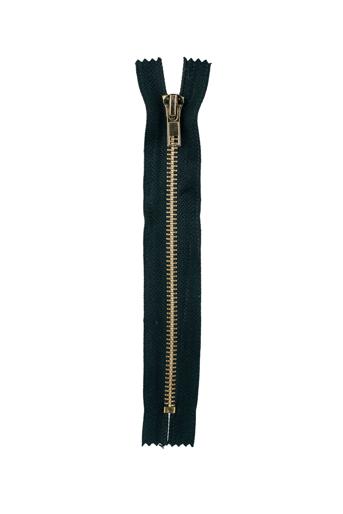 Reißverschluss 18cm schwarz (nicht teilbar) in Produktansicht