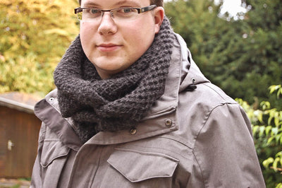 Strickanleitung Schal stricken für Anfänger