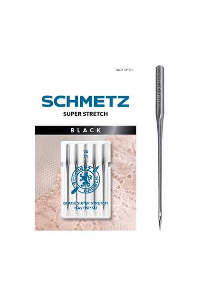Schmetz BLACK Super Stretch-Nadel Stärke 75 / System HAx1 SP SU, vue du produit