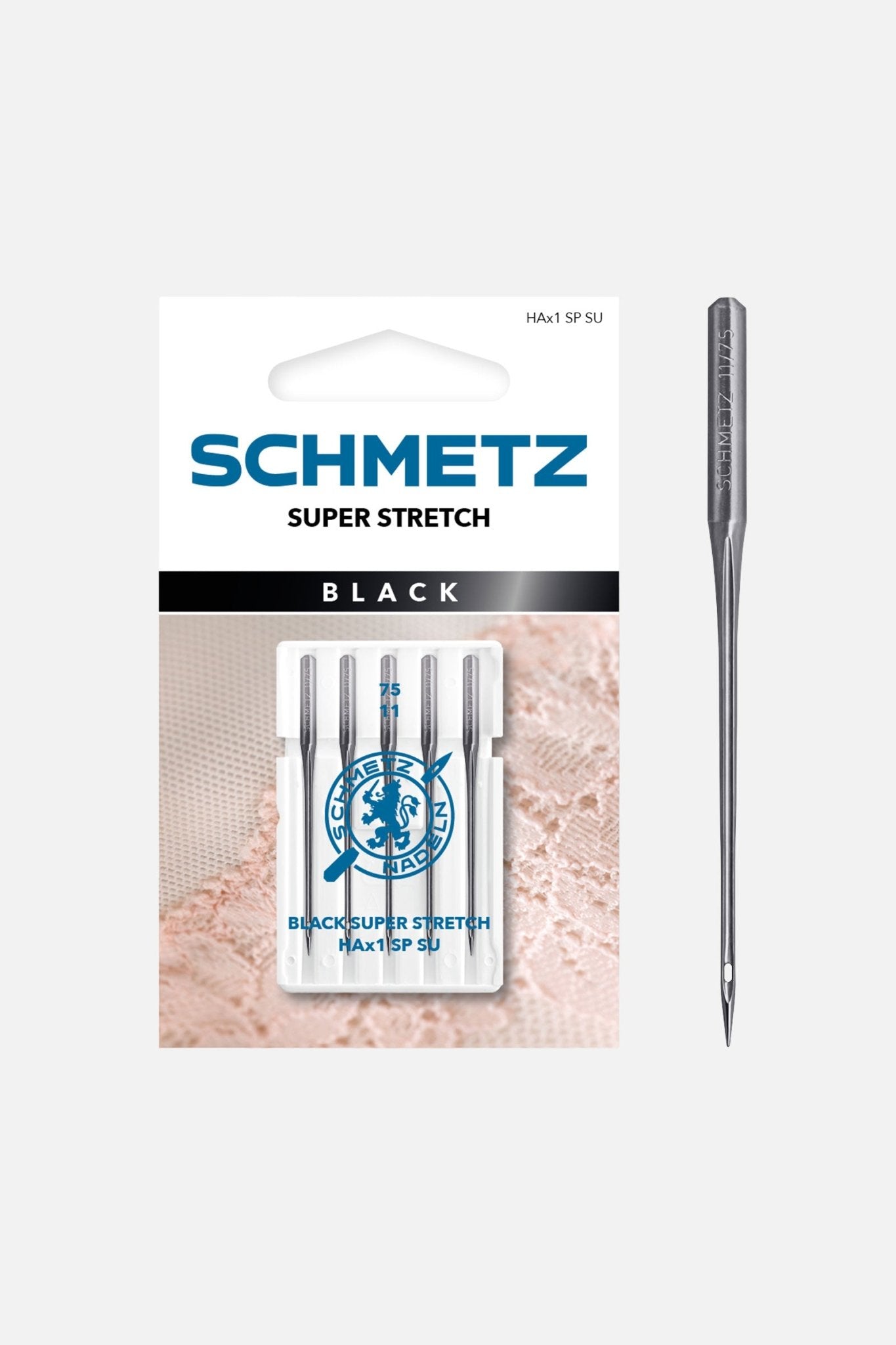 Schmetz BLACK Super Stretch-Nadel Stärke 75 / System HAx1 SP SU - Make ma!