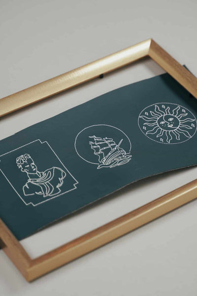 Scribble Stickdatei 3er Set