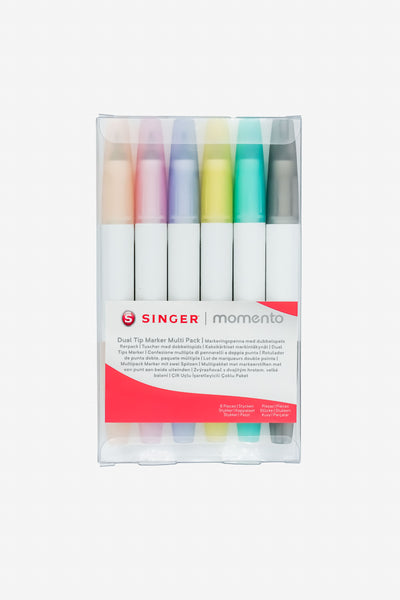 SINGER MOMENTO Farbstifte (6 Farben)