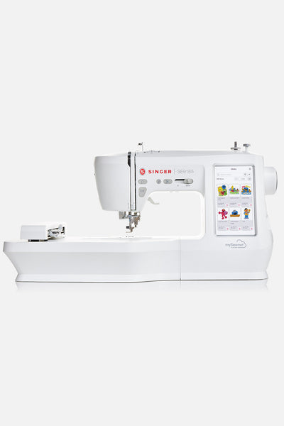 SINGER SE9185 Frontansicht der Stickmaschine