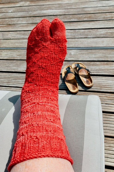 Sockenspitze der YunaSocks