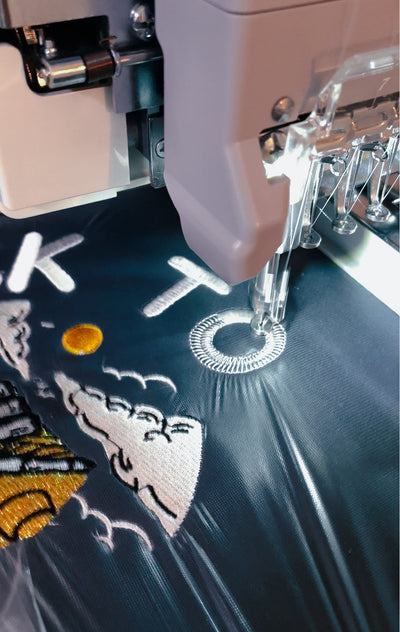 Stickfolie Solvy / Avalon besseres Stickbild auf Pullover