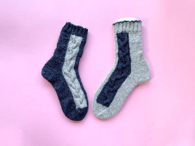 Stickanleitung Socken »IMMI«