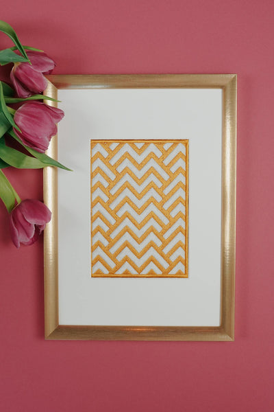 Kunst mit der Stickmaschine