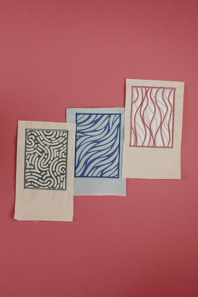 4 fichiers de motifs de broderie (ensemble)