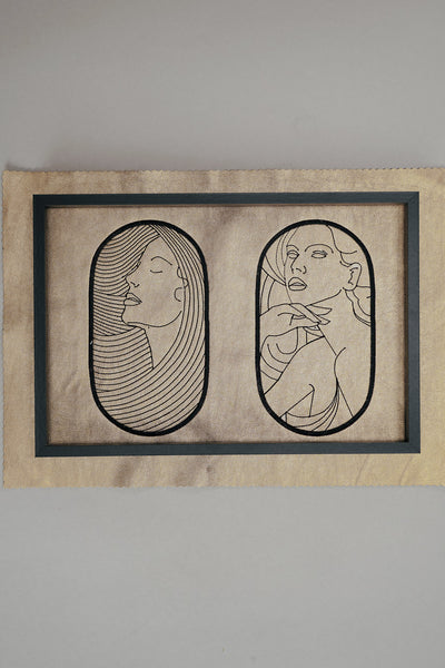 Stickdatei Art Deco Doodles