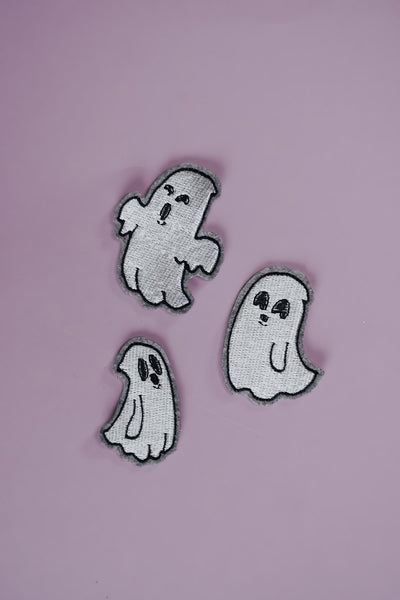 Stickdatei Geister im Comic Stil