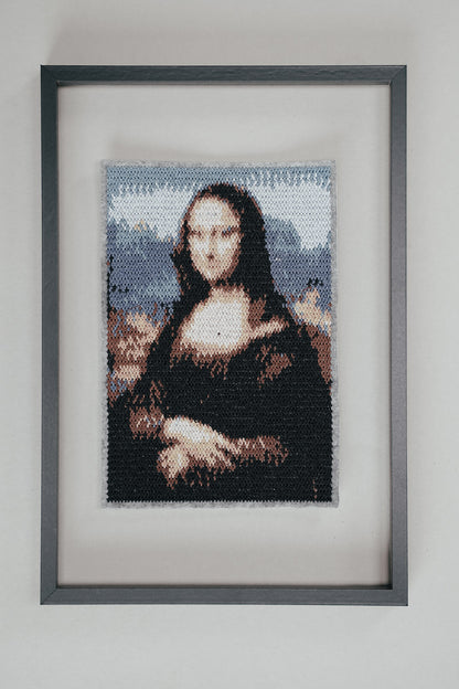 Stickdatei Mona Lisa