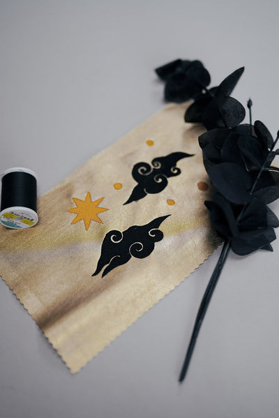 Stickdatei Magie Sterne und Wolken