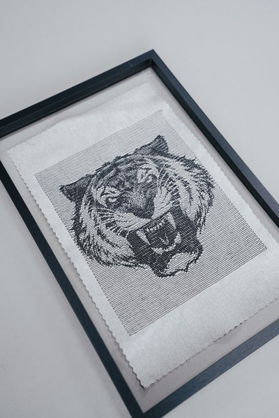 Stickdatei Tiger wild