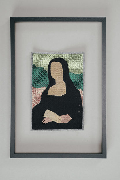 Stickdatei Mona Lisa
