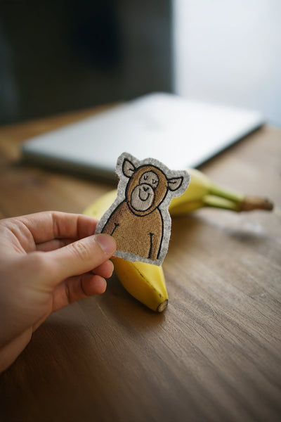 Stickdatei Affe