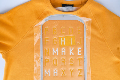 Stickdatei Alphabet / Buchstaben »MODERN«