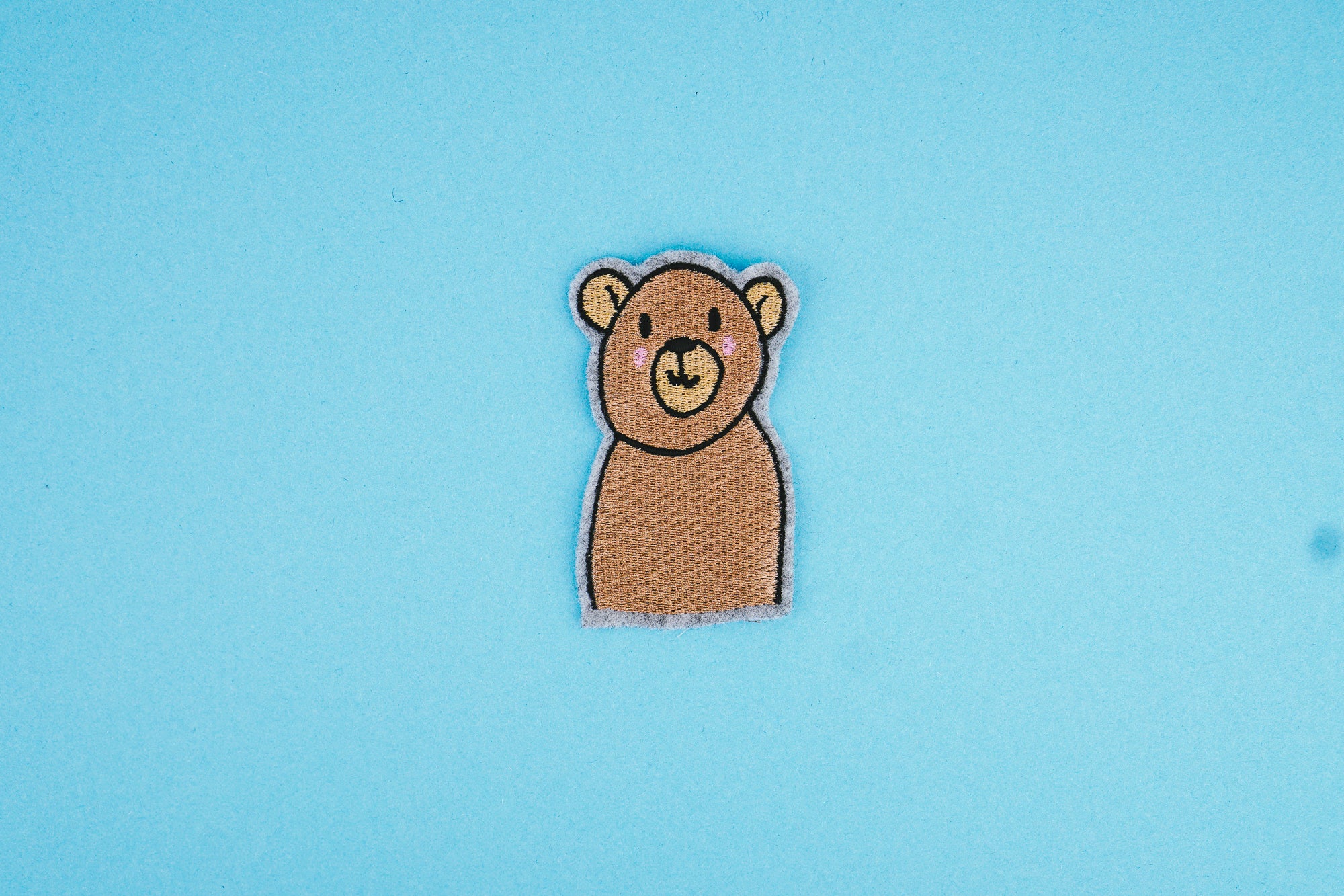 Stickdatei Bär (Anwendungsbeispiel)