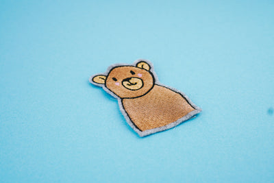 Stickdatei Bär (Anwendungsbeispiel)