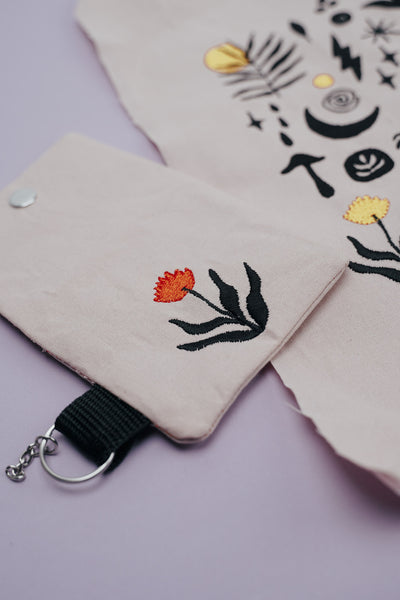 Stickdatei Blume Vintage