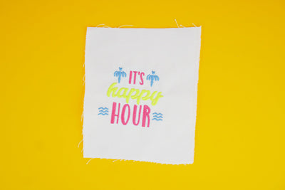 Stickdatei »IT'S HAPPY HOUR«